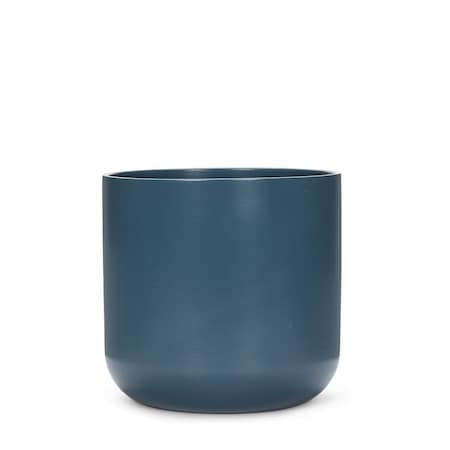 Abbott Collection 5 in. Stoneware Classic Planter, Dark Blue - Medium AB-85-PETROL-15